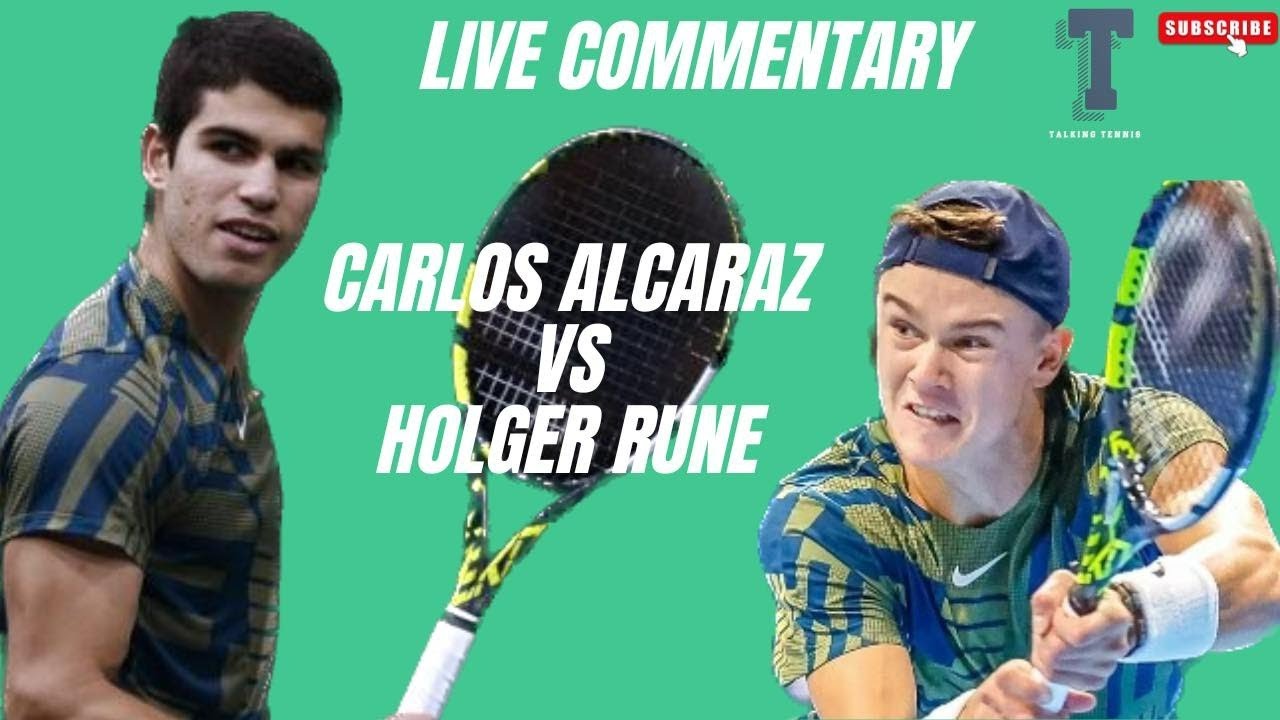 Carlos Alcaraz - Holger Rune LIVE Paris Bercy Masters 1000