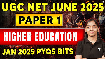 UGC NET Paper 1 Higher Education 2025 PYQs 🔥 | UGC NET Paper 1 | By Kanupriya Ma