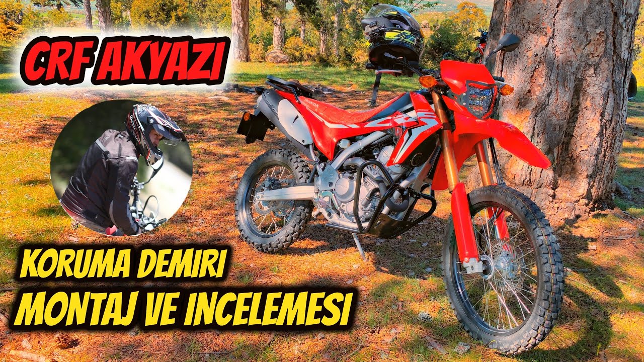 CRF AKYAZI Crf 250 L Koruma Demiri MONTAJI Ve NCELEMES YouTube