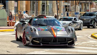 Supercars BLASTING - Lamborghini, Pagani Huayra, Bugatti Veyron, McLaren SENNA - Rally 2 Race MIAMI by Mike Supercars TopSpeed 3,741 views 1 month ago 9 minutes, 56 seconds