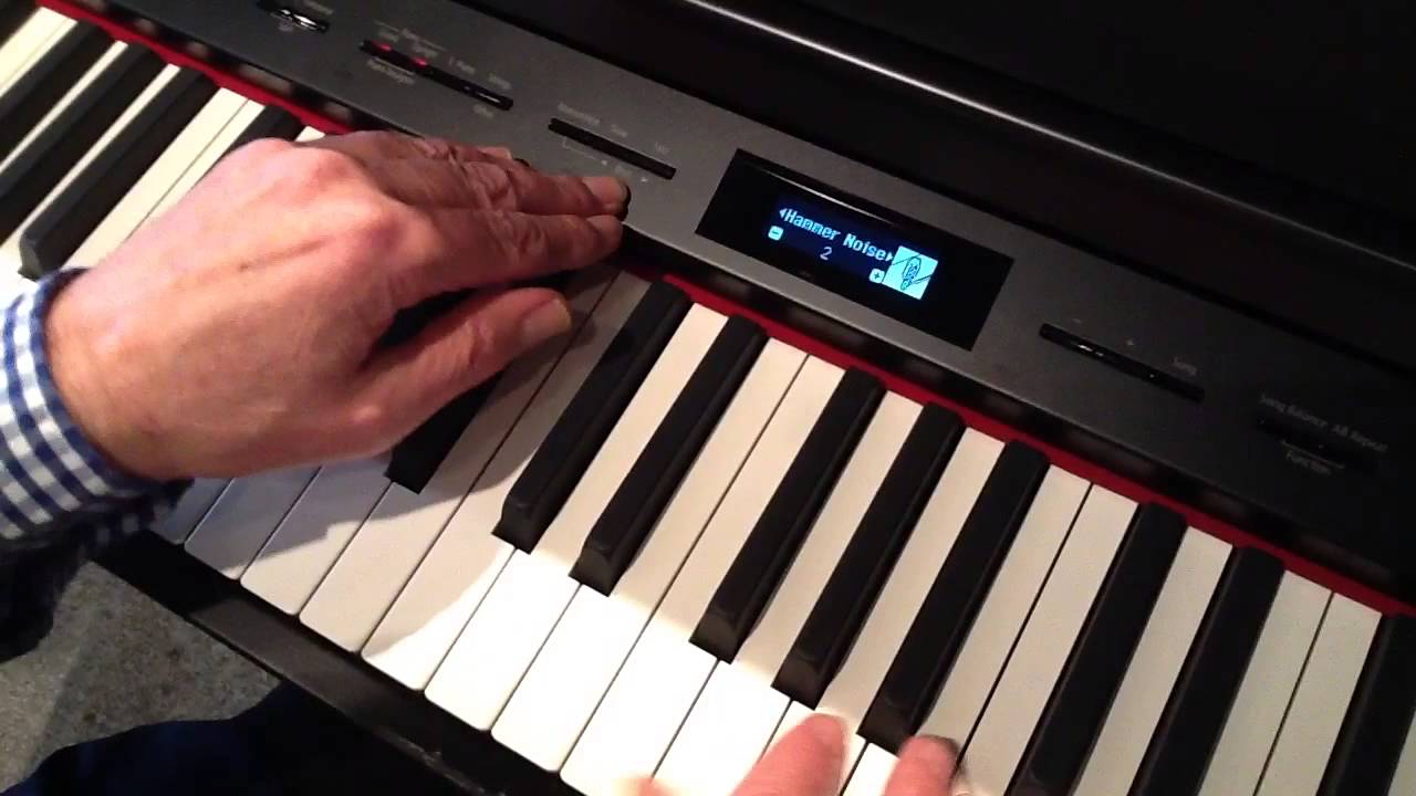 Roland HP508 Piano Designer Demo YouTube