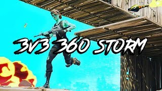 3v3 Competitive 360 Zone Wars w/ Random Moving Storm w/ Code