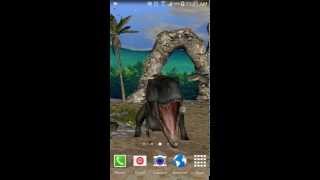 T-Rex King Dinosaur 3D Live Wallpaper