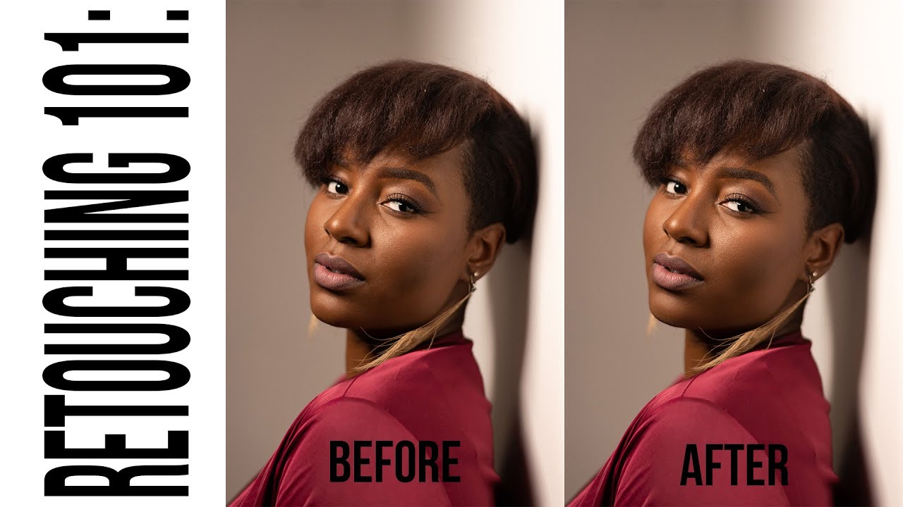 How To Retouch Portraits 101 - Lasso Tool Technique - YouTube