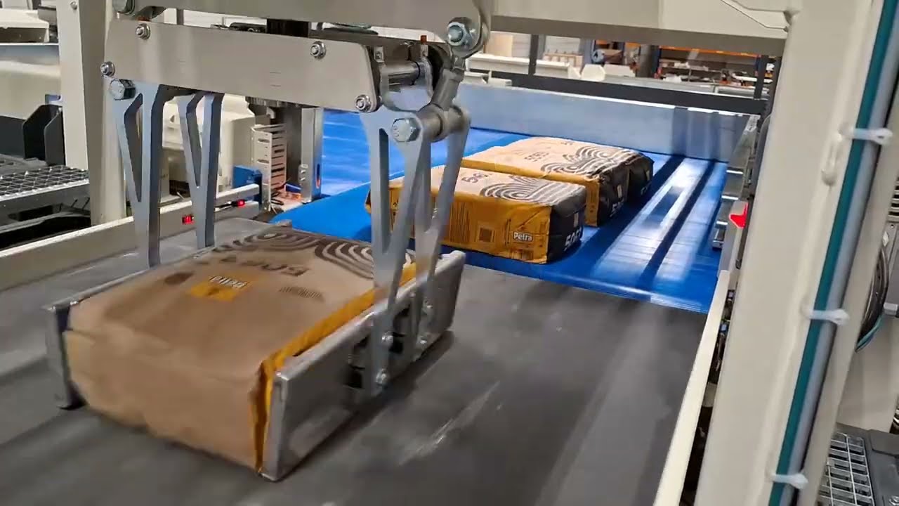 3500S Palletizer 10kg Flour Bags 33bpm