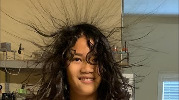 Medusa Hair from Home Made Static Generator
