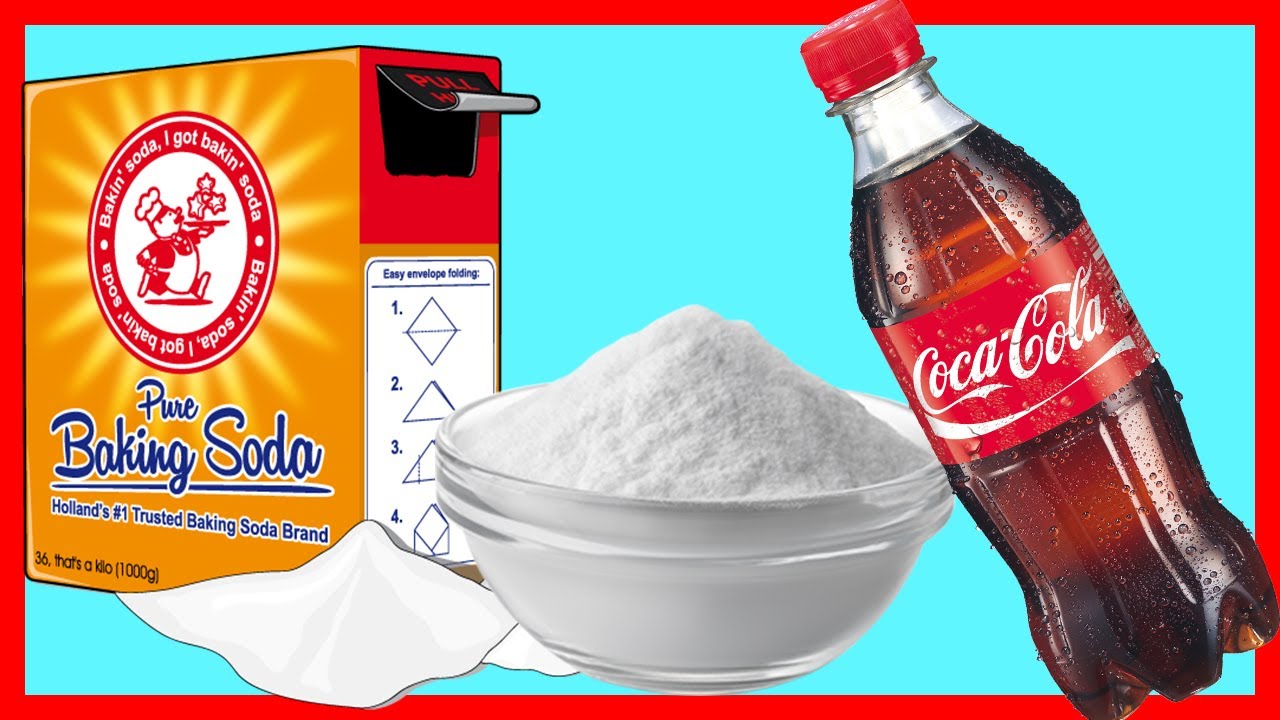 Mezcla Coca Cola con Bicarbonato y los resultados en 10 minutos te