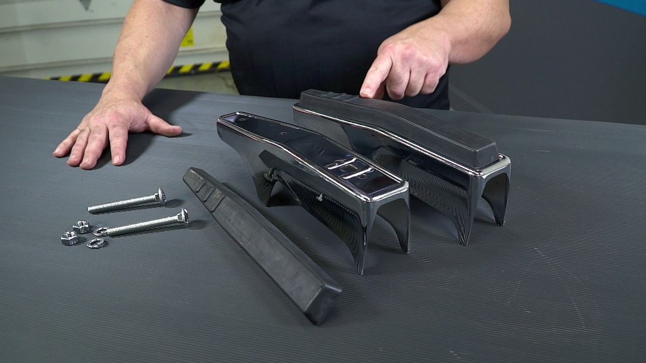 sheet metal gauge thickness Dennis Carpenter C4TZ-17996-A Front Bumper Guard Kit