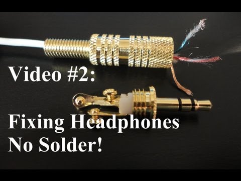 #2 EZ PLUG - How to Repair or Fix Headphones (Headphone Jack)