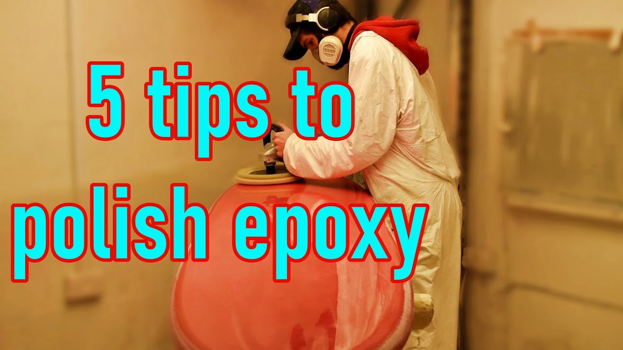 How To Polish Epoxy Resin Like A Pro! 