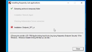 Unable to install Kaspersky endpoint security for windows screenshot 5