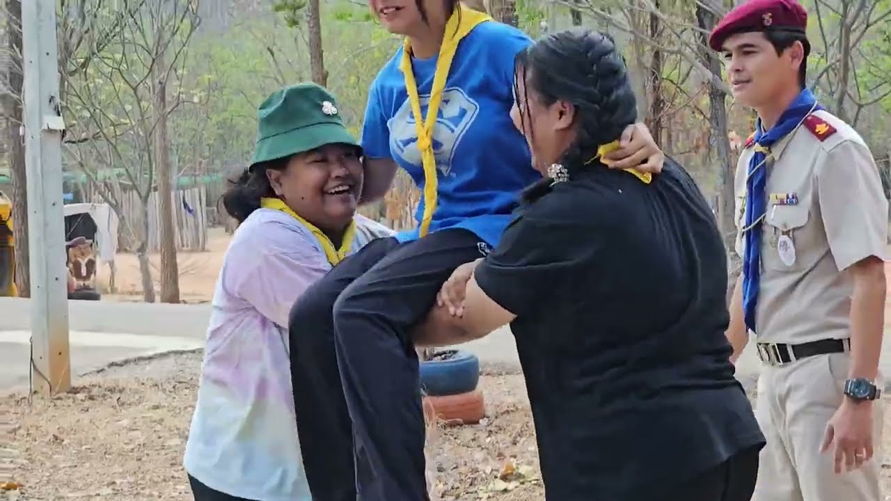 โรงเรียนเทศบาล 1 บ้านสามพราน เข้าค่ายลูกเสืออนุสรณ์ศุภมาศ ราชบุรี