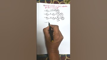 Constructie van eindige automaten uit reguliere expressies #shortsedu #computerscience #toc