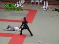 Taekwondo techniques and demonstration by Korea International Cooperation Agency (KOICA)