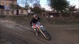 Traversi Slow Motion MX Drift Honda CRF Iphone Motocross time lapse