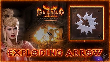 Diablo 2 Resurrected Amazon Skills Exploding Arrow