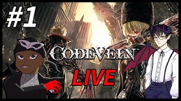 ANIME DARKSOULS?! | Code Vein #1 With CyberDreams - {Live stream}