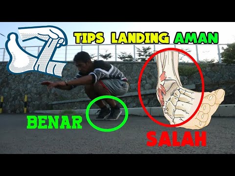 Video: Cara Mendarat Ketika Parkour