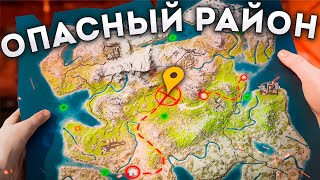 100 ДНЕЙ!  В самом ОПАСНОМ РАЙОНЕ СРЕДИ КЛАНОВ В РАСТ / RUST