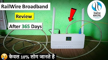 Railwire Broadband Review ✅ after 365 Days | Railwire Broadband Review