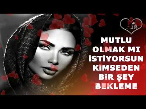 Mutlu olmak mı istiyorsun, Kimseden bir şey bekleme...!!!