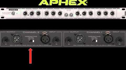 Aphex EXCITER Rack Training Video