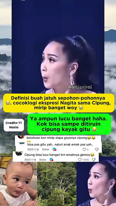 Betapa miripnya Cipung sama mama Gigi, kalian setuju ga⁉️#trending #shorts #foryourpage #viral l