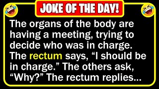 🤣 BEST JOKE OF THE DAY! - One day, all the organs of the body were having a... | Funny Daily Jokes