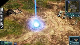 Command and Conquer: Generals Evolution USA Particle Cannon Firing
