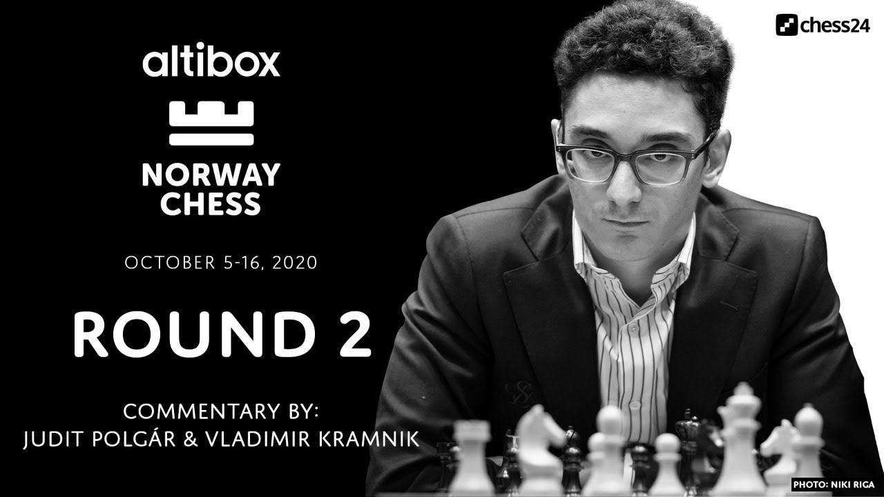 Vladimir Kramnik vs Fabiano Caruana - Norway Chess 2014 - Time Lapse (Fight  for the Top) 