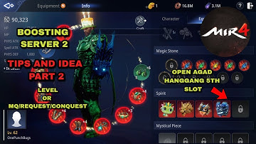 MIR4 - TIPS AND IDEA PART 2 CONQUEST/REQUEST/MQ OR LEVEL?