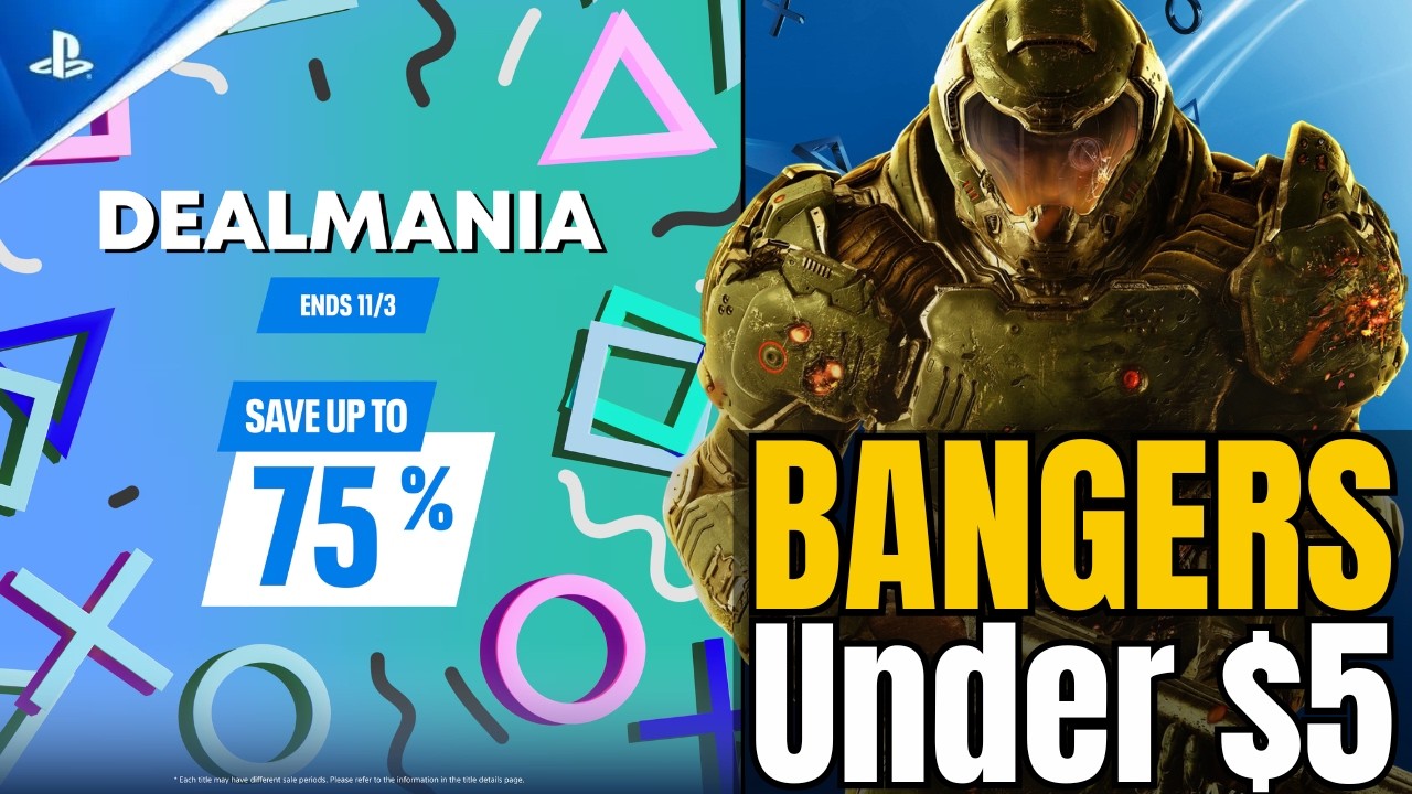 Top 25 Absolute BANGERS Under $5! | PSN Dealmania 2026