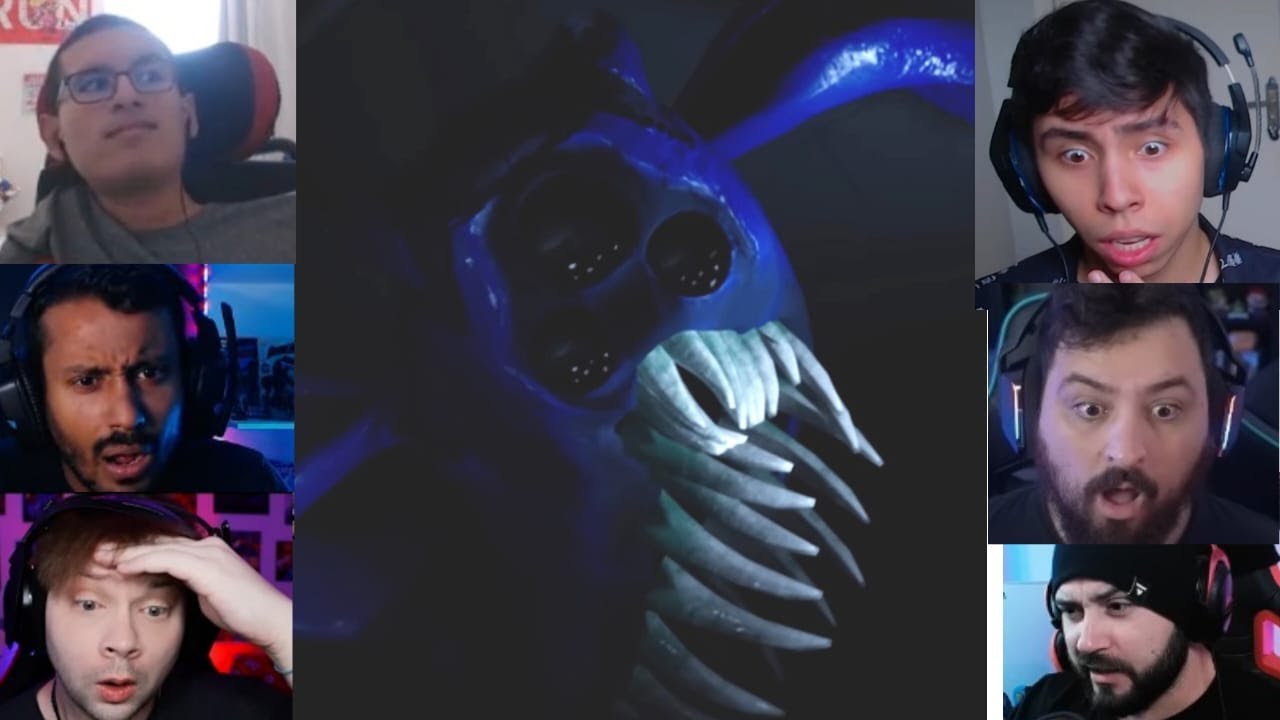 YOUTUBERS REAGINDO AO TRAILER DE GARTEN OF BANBAN 6