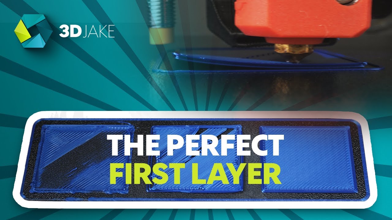 How to get the Perfect First Layer - 3D Print Beginner Tutorial 