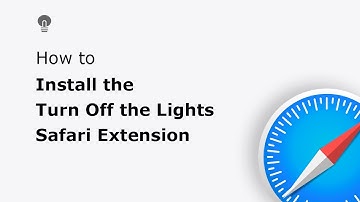 🔵How to install the Turn Off the Lights Safari extension in the Apple Safari web browser?