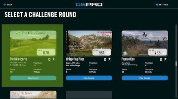 GS Pro Series Episode 3 - Custom Skills Test 10 distances