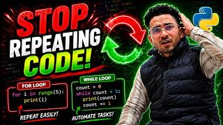 Python Loops Explained (For Loop & While Loop) | Python for Beginners #5