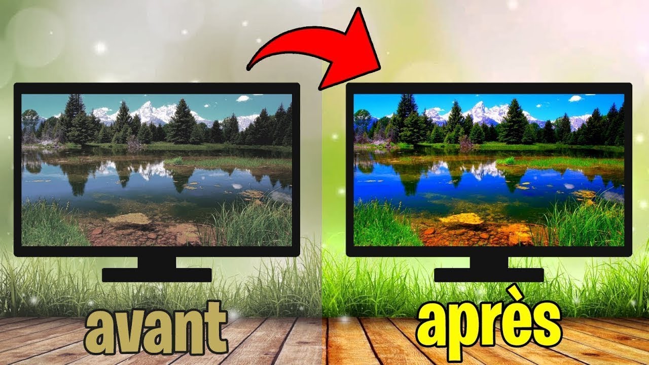 Comment calibrer son écran de PC avec Window - YouTube