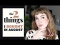 HOW I SPENT MY BUDGET IN AUGUST | Hannah Louise Poston