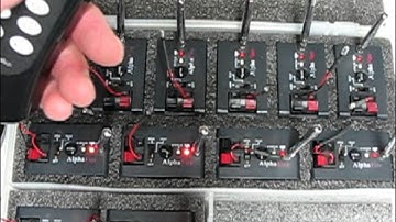 RFRemotech AlphaFire Version 7 Single Cue Firing System