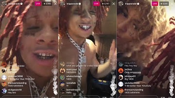 Trippie Redd Plays UNRELEASED Songs on #InstagramLIVE (Snippets)