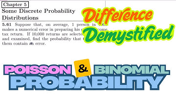 5.61: Poisson Probability Distribution | Exercise Solution of Probability & Statistics by Walpole