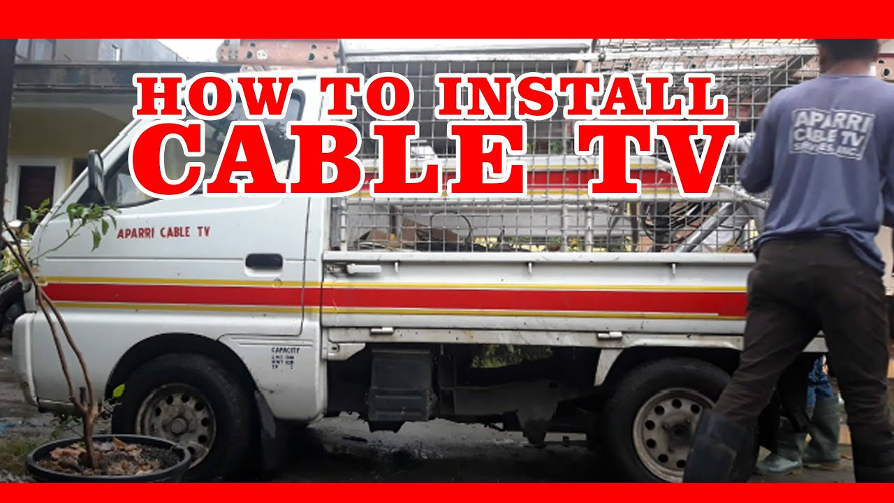 How to Install HOME Cable TV - YouTube