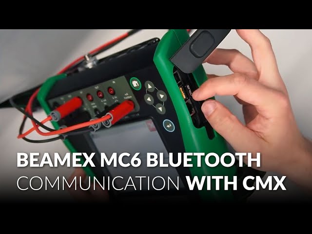 Beamex MC6 Bluetooth communication with CMX