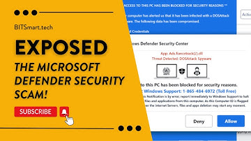 Exposed: The Microsoft Defender Security Scam!