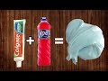 SLIME DE  PASTA DE DENTE E DETERGENTE/SEM BORAX SEM TÊNIS PÉ