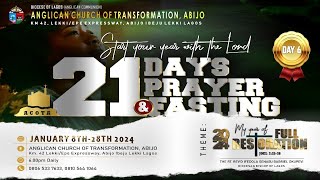 Revd. Canon Adeyemo || Day 6 of 21 Days Prayer and Fasting || My Year of FULL RESTORATION