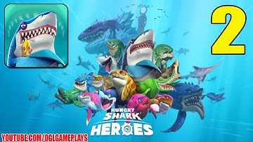 Hungry Shark Heroes - Gameplay Part 2 (Android iOS)