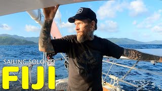 Sailing Alone To Fiji on a 30ft Sailboat; A Solo Sailor Enjoys a 622nm Trade Wind Sail to Savusavu