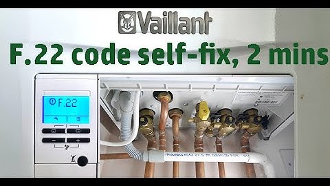 No need plumber! F.22 Vaillant ecoFit Pure Boiler Low Pressure